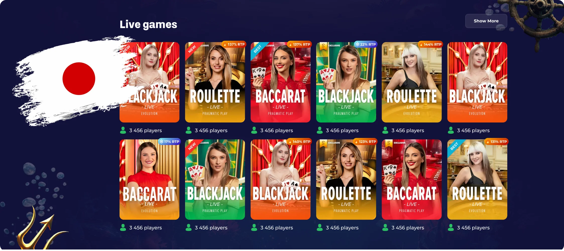 Triton Slots ライブカジノ Triton Slots ライブカジノ